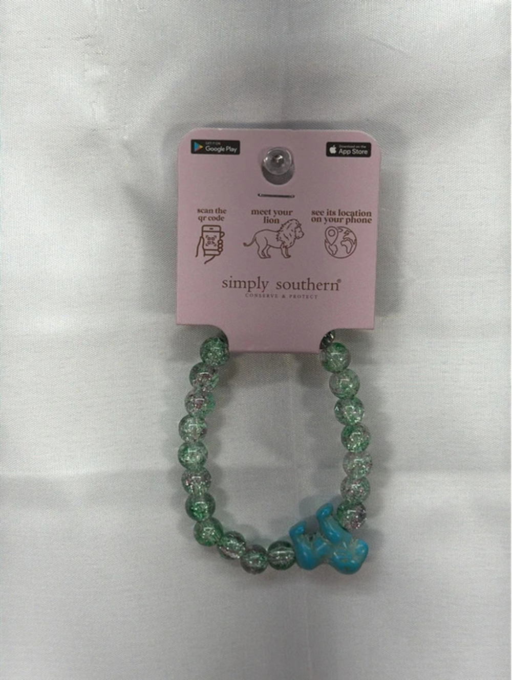 Simply, southern lion tracker bracelet beaded animal tracking